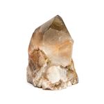 Ponta Cristal Quartzo Fumê em Drusa Cristal de Quartzo