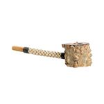Cachimbo Indígena de Angico | Etnia Fulni-ô | Peça Decorativa