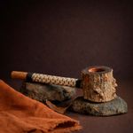 Cachimbo Indígena de Angico | Etnia Fulni-ô | Peça Decorativa