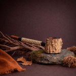 Cachimbo Indígena de Angico | Etnia Fulni-ô | Peça Decorativa