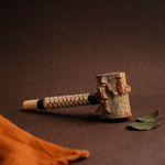 Cachimbo Indígena de Angico | Etnia Fulni-ô | Peça Decorativa
