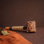 Cachimbo Indígena de Angico | Etnia Fulni-ô | Peça Decorativa