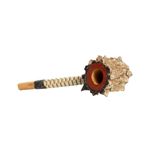 Cachimbo Indígena de Angico | Etnia Fulni-ô | Peça Decorativa