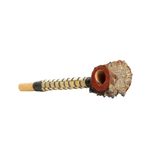 Cachimbo Indígena de Angico | Etnia Fulni-ô | Peça Decorativa