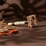 Cachimbo Indígena de Angico | Etnia Fulni-ô | Peça Decorativa