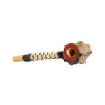 Cachimbo Indígena de Angico | Etnia Fulni-ô | Peça Decorativa