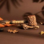 Cachimbo Indígena de Angico | Etnia Fulni-ô | Peça Decorativa
