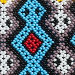 Pulseira de Miçangas Arte Indígena Etnia Kamayurá do Xingu