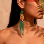 Brinco de Miçangas | Etnia Kamayurá