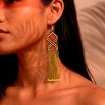 Brinco de Miçangas | Etnia Kamayurá