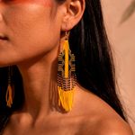 Brinco de Miçangas | Etnia Kamayurá