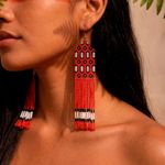 Brinco de Miçangas | Etnia Kamayurá