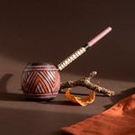 Cachimbo Indígena Madeira Roxinho | Chanduka Etnia Fulni-ô