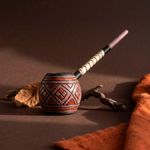 Cachimbo Indígena Madeira Roxinho | Chanduka Etnia Fulni-ô