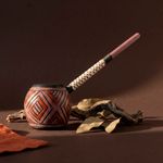 Cachimbo Indígena Madeira Roxinho | Chanduka Etnia Fulni-ô