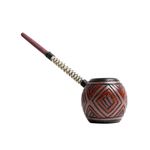 Cachimbo Indígena Madeira Roxinho | Chanduka Etnia Fulni-ô