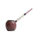 Cachimbo Indígena Madeira Roxinho | Chanduka Etnia Fulni-ô