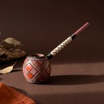 Cachimbo Indígena Madeira Roxinho | Chanduka Etnia Fulni-ô