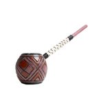 Cachimbo Indígena Madeira Roxinho | Chanduka Etnia Fulni-ô