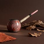 Cachimbo Indígena Madeira Roxinho | Chanduka Etnia Fulni-ô