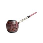 Cachimbo Indígena Madeira Roxinho | Chanduka Etnia Fulni-ô