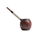 Cachimbo Indígena Madeira Roxinho | Chanduka Etnia Fulni-ô