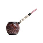 Cachimbo Indígena Madeira Roxinho | Chanduka Etnia Fulni-ô