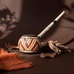 Cachimbo Indígena Feijão Bravo | Chanduka | Etnia Fulni-ô