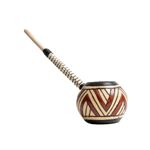 Cachimbo Indígena Feijão Bravo | Chanduka | Etnia Fulni-ô