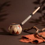 Cachimbo Indígena Feijão Bravo | Chanduka | Etnia Fulni-ô