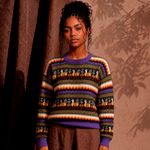 Blusa Tradicional Peruana em Lã