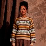 Blusa Tradicional Peruana em Lã