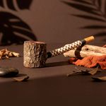 Cachimbo de Jurema Preta Etnia Fulni-ô Peça Decorativa