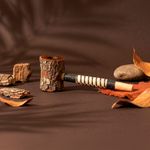 Cachimbo de Jurema Preta Etnia Fulni-ô Peça Decorativa