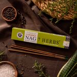 Incenso Indiano Golden Nag 7 Ervas | Vijayshree
