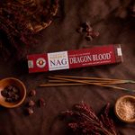 Incenso Indiano Golden Nag Sangue de Dragão | Vijayshree