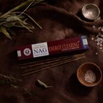 Incenso Indiano Golden Nag Limpeza Energética | Vijayshree