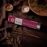 Incenso Indiano Golden Nag Meditação | Vijayshree