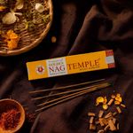 Incenso Indiano Golden Nag Temple | Vijayshree