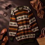 Blusa Tradicional Peruana em Lã