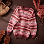 Blusa Tradicional Peruana em Lã