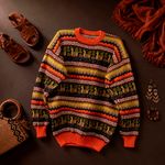 Blusa Tradicional Peruana em Lã