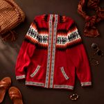 Blusa Tradicional Peruana em Lã