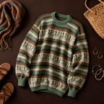 Blusa Tradicional Peruana em Lã