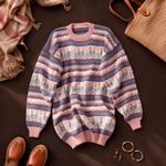Blusa Tradicional Peruana em Lã