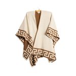 Poncho Peruano Tradicional de Lã