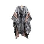 Poncho Peruano Tradicional de Lã