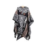 Poncho Peruano Tradicional de Lã