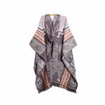 Poncho Peruano Tradicional de Lã