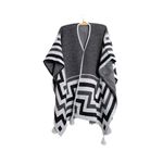 Poncho Peruano Tradicional de Lã